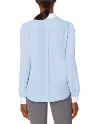 The Limited Contrast Collar Ashton Blouse