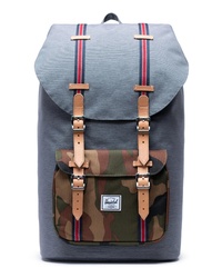 Light Blue Camouflage Backpack