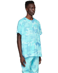 Collina Strada Blue Organic Cotton T Shirt