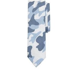 Light Blue Camouflage Tie