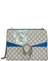 Gucci Dionysus Gg Blooms Medium Shoulder Bag Bluemulti