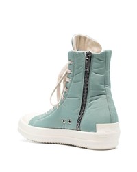 Rick Owens DRKSHDW Zip Up Padded Ankle Boots