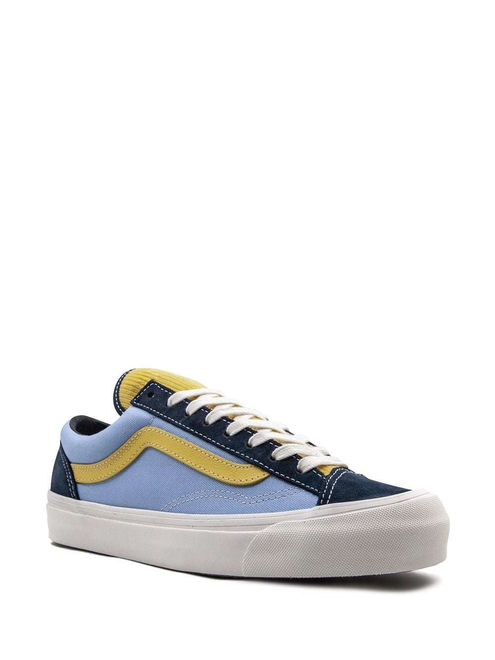 vans style 36 blue yellow