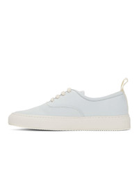 Woman by Common Projects White Nubuck Four Hole Low Sneakers