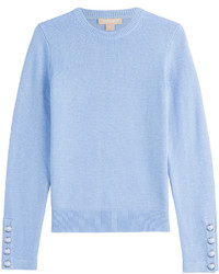 Michael Kors Michl Kors Cashmere Pullover With Buttoned Cuffs