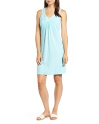Tommy Bahama Arden Embroidered Neck Dress