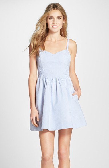 casual flare dress