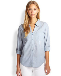 Joie Cartel Button Front Chambray Shirt