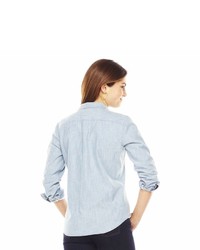 Chaps Embroidered Chambray Shirt