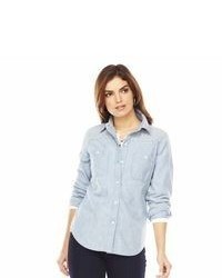 Chaps Embroidered Chambray Shirt