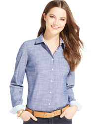 Tommy Hilfiger Chambray Button Down Shirt