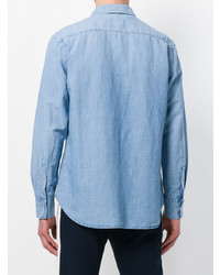 Ermanno Scervino Chambray Casual Shirt
