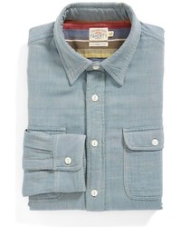 Faherty Belmar Trim Fit Double Faced Work Shirt