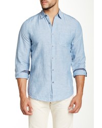 Gilded Age Franklin Chambray Long Sleeve Classic Fit Shirt