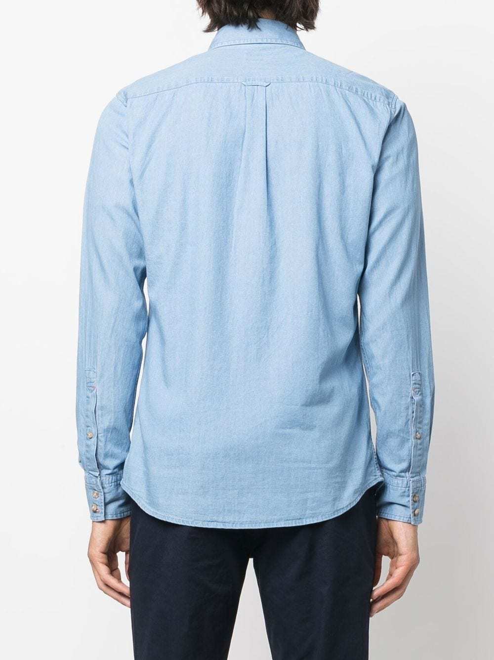 BOSS Logo Button Down Shirt, $162 | farfetch.com | Lookastic