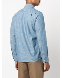 Peter Millar Long Sleeve Chambray Shirt