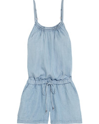 Light Blue Chambray Playsuit