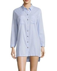 Heidi Klein Oversized Cotton Chambray Shirt