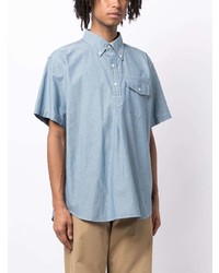 Engineered Garments Popover Chambray Cotton Shirt