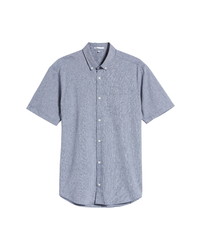 Tact & Stone The Upcycled Short Sleeve Chambray Shirt