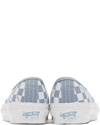 Vans Blue White Og Authentic Lx Sneakers
