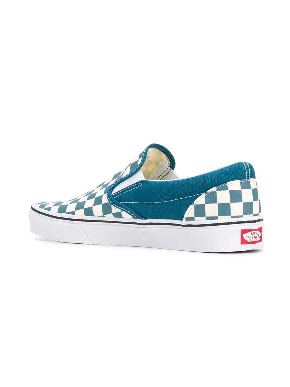 checkerboard vans different colors