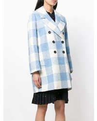 Ps By Paul Smith Double Breasted Check Coat