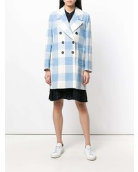 Ps By Paul Smith Double Breasted Check Coat