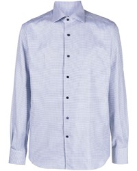 Corneliani Check Pattern Classic Cotton Shirt