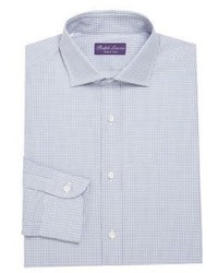 Ralph Lauren Purple Label Checked Regular Fit Dress Shirt