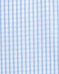 English Laundry Gingham Check Woven Dress Shirt Light Blue