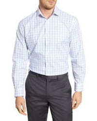 Nordstrom Men's Shop Traditional Fit Non Iron Check Dress Shirt