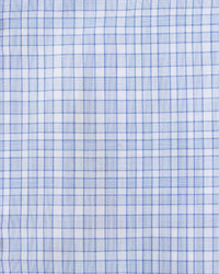 Isaia Unconventional Check Cotton Dress Shirt
