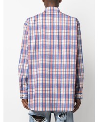 Vetements Barbes Checked Cotton Shirt