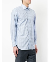 Gieves & Hawkes Check Fitted Shirt
