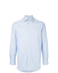 Gieves & Hawkes Check Fitted Shirt