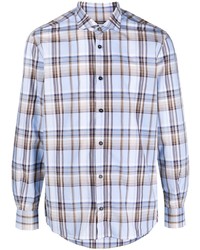 Peserico Check Pattern Cotton Shirt