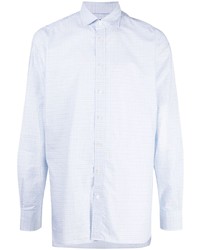 Hackett Check Pattern Cotton Shirt