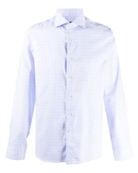 Canali Checked Button Up Shirt