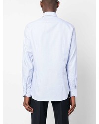 Canali Checked Long Sleeved Shirt
