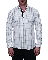 Maceoo Einstein Plaidline Regular Fit Button Up Shirt