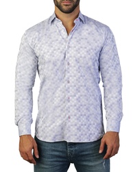Maceoo Fibonacci Regular Fit Cotton Sport Shirt