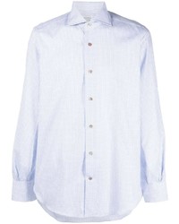 Mazzarelli Fine Check Cotton Shirt