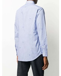 Etro Logo Print Cotton Shirt