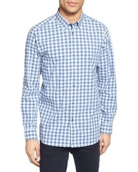 Ted Baker London Tripup Extra Slim Fit Check Sport Shirt