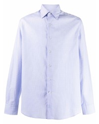 Lanvin Micro Check Cotton Shirt