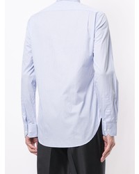 Kent & Curwen Micro Check Print Long Sleeved Shirt