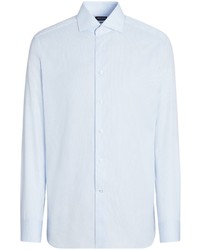 Zegna Micro Checked Cotton Shirt