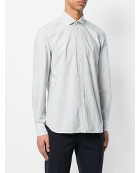 Mp Massimo Piombo Striped Oxford Shirt