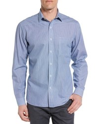 Maker & Company Tailored Fit Micro Check Sport Shirt